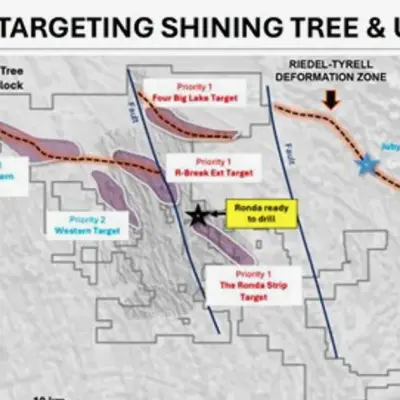 PTX Metals Starts Drilling at Shining Tree Gold Project, Ronda Target