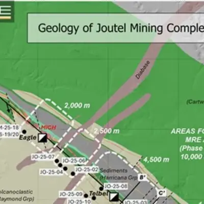 Maple Gold Extends High-Grade Zones Beyond Historical Mine at Joutel