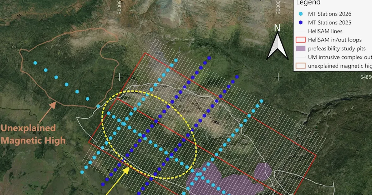 Giga Metals Launches Summer Geophysics at Turnagain Project
