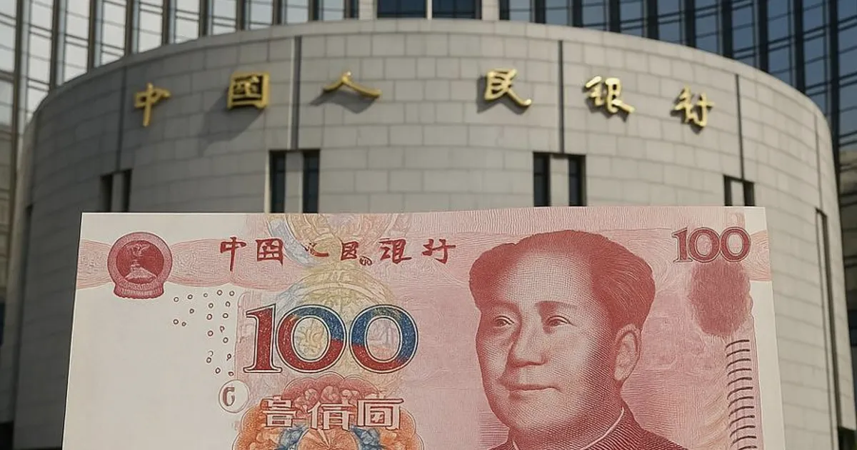 La PBOC fixe le cours pivot USD/CNY à 6,8109, plus faible que prévu