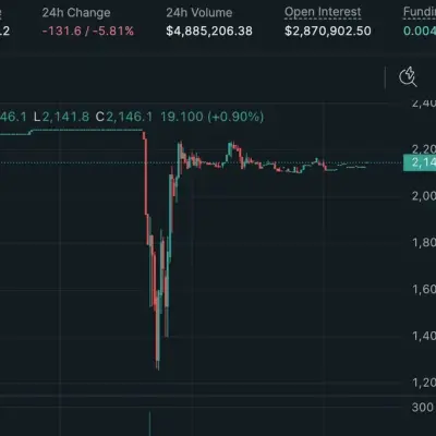 El contrato pre-IPO de SpaceX en Hyperliquid se desploma un 45% y liquida 1,5 millones USD