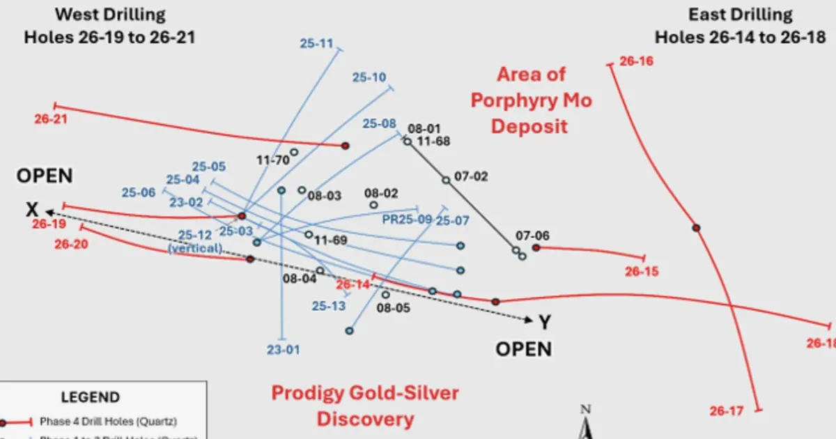 Quartz Mountain Resources Expands Prodigy Gold-Silver Discovery at Maestro Project