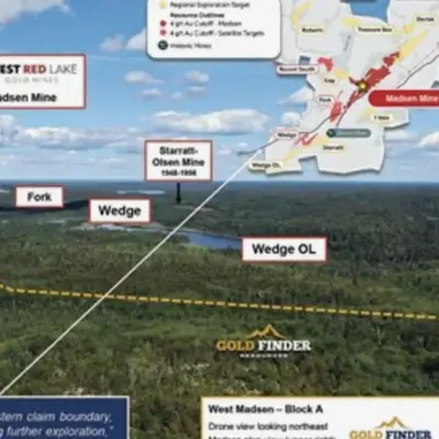 Gold Finder Resources inicia trabajo de campo de verano en proyecto de oro West Madsen