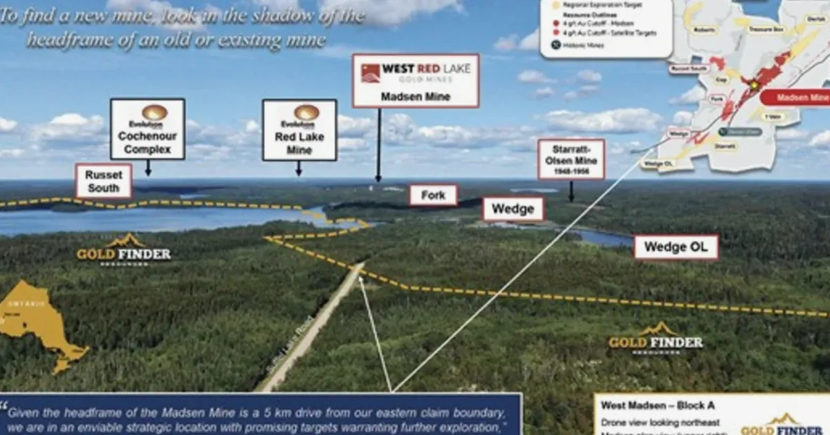 Gold Finder Resources inicia trabalho de campo de verão no projeto de ouro West Madsen