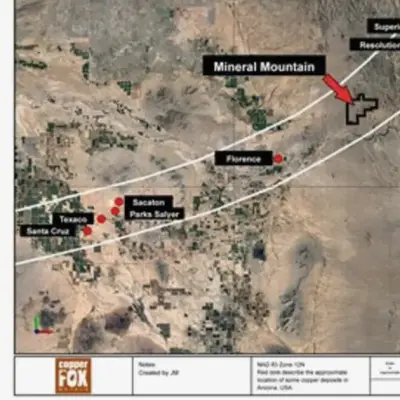 Copper Fox Reports Porphyry Copper Discovery at Mineral Mountain Project