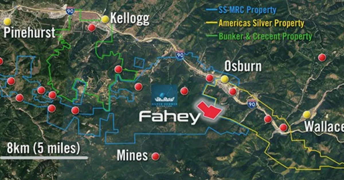 Silver Hammer inicia exploração de verão no Projeto de Prata Fahey em Idaho