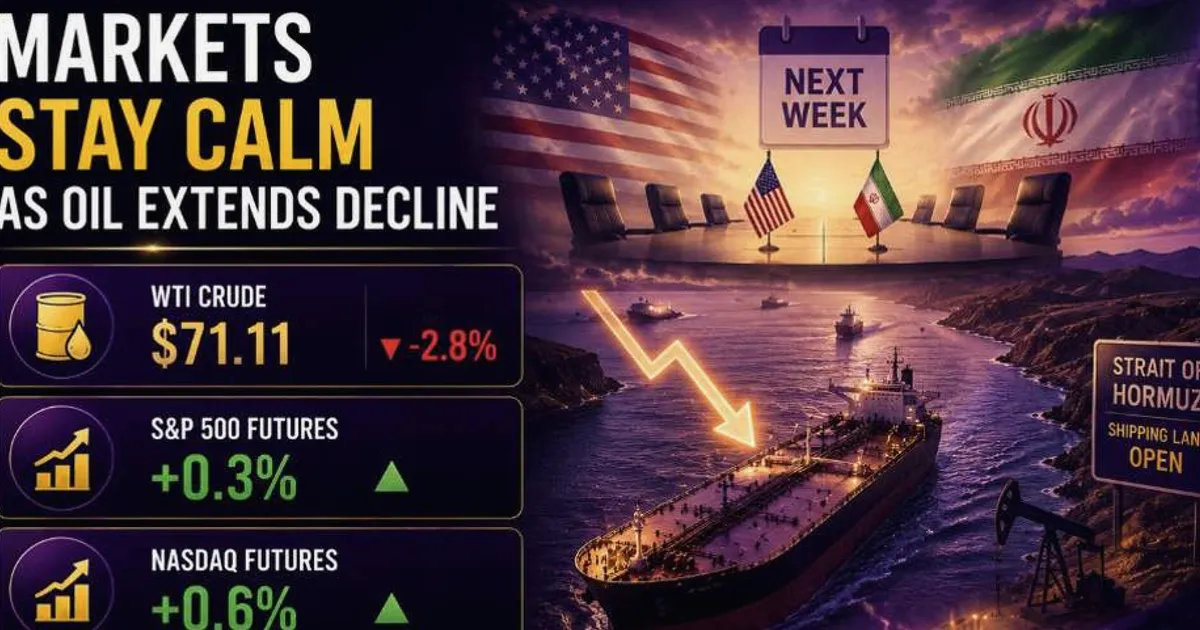 Oil extends fall, US futures steady ahead of Micron earnings