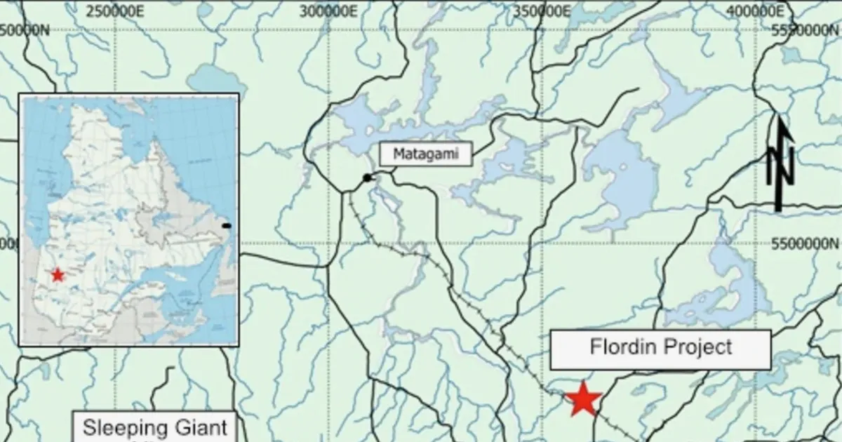 Abcourt Hits 0.5 g/t Gold Over 153 Metres, Including 10.9 g/t Over 2.1 Metres at Flordin