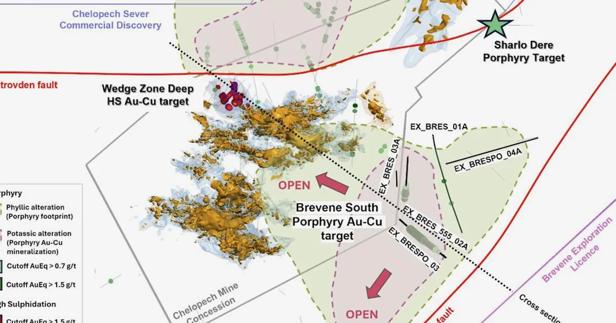 DPM Metals Discovers High-Grade Gold-Copper Porphyry Near Chelopech Mine