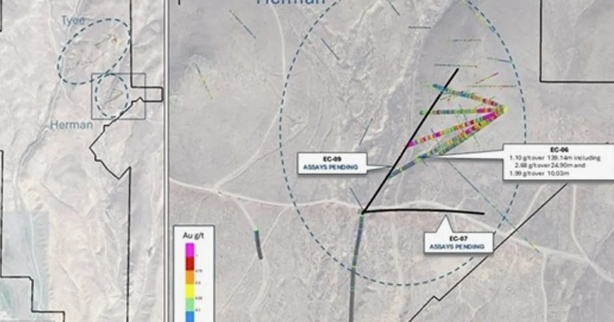 Provenance Gold Hits 1.10 g/t Gold over 139.14m at Herman Area