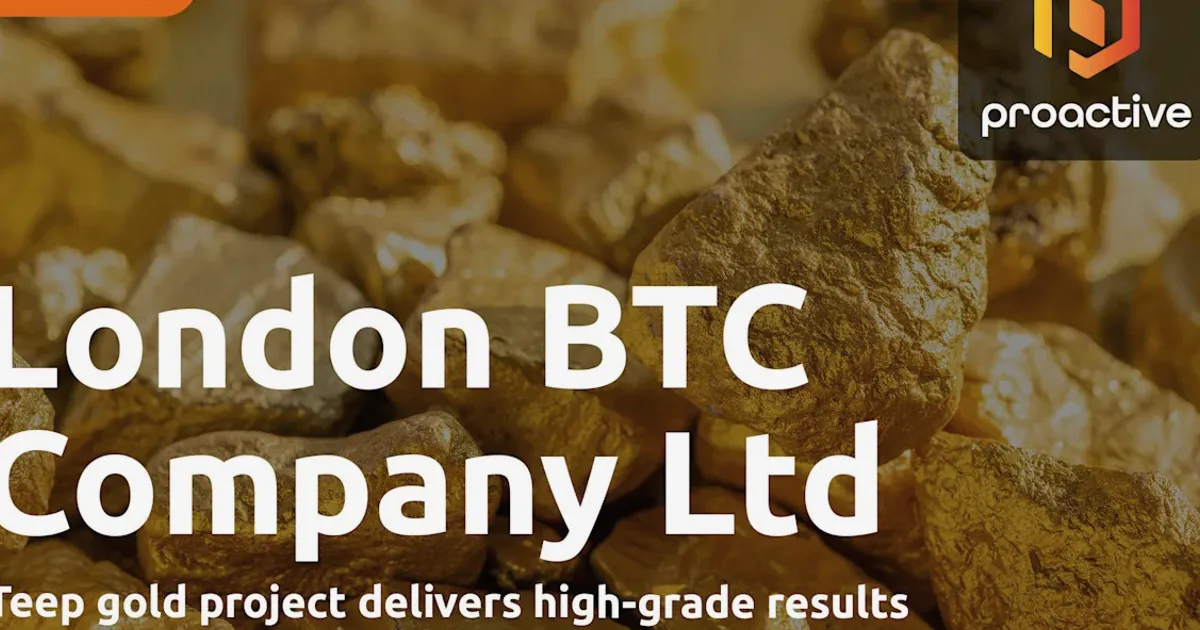 London BTC Company adds Nevada gold project with outstanding early sampling