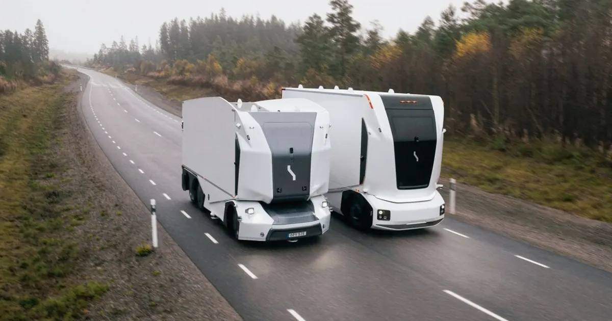 Einride Joins US-Listed Driverless Trucking Rivals on Nasdaq