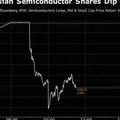 US Tech Rout Hits Japan, South Korean Chip Stocks