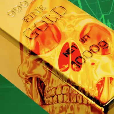 Gold nears 'death cross' that historically signals future gains