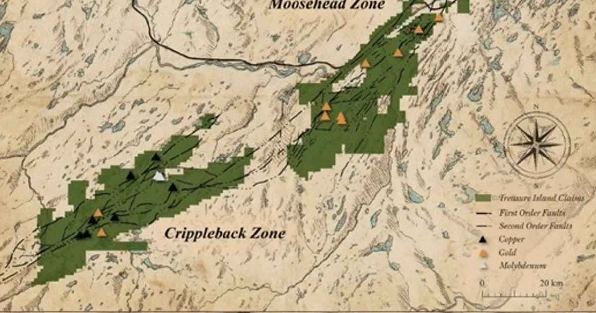Pirate Gold Hits 21.4g/t Au at Moosehead, Expands Discovery