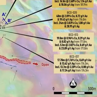 Gladiator Metals Hits High-Grade Copper and Gold at Cub East Discovery