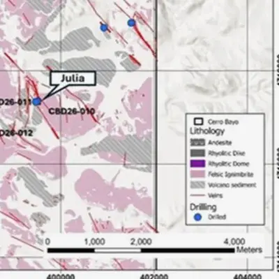 Daura Gold Drills High-Grade Gold-Silver at Cerro Bayo, Confirms Epithermal System