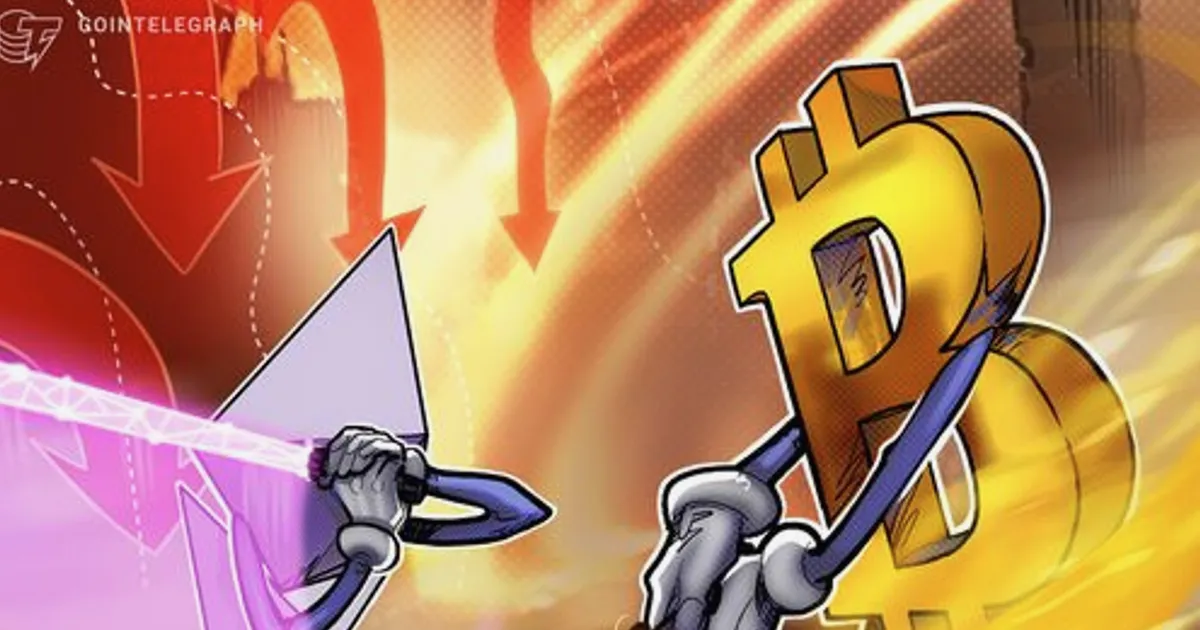 Ethereum down 35% versus Bitcoin in a year: Will the ETH price downtrend continue?