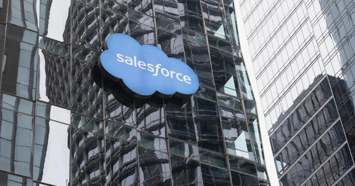 Cổ phiếu Salesforce giảm do dự báo doanh thu yếu, lo ngại AI tiếp diễn