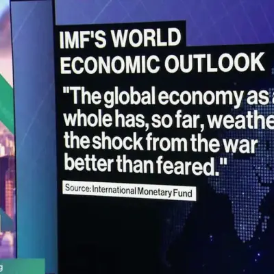 IMF Keeps Global Growth Forecast Unchanged as AI Offsets Middle East Risks