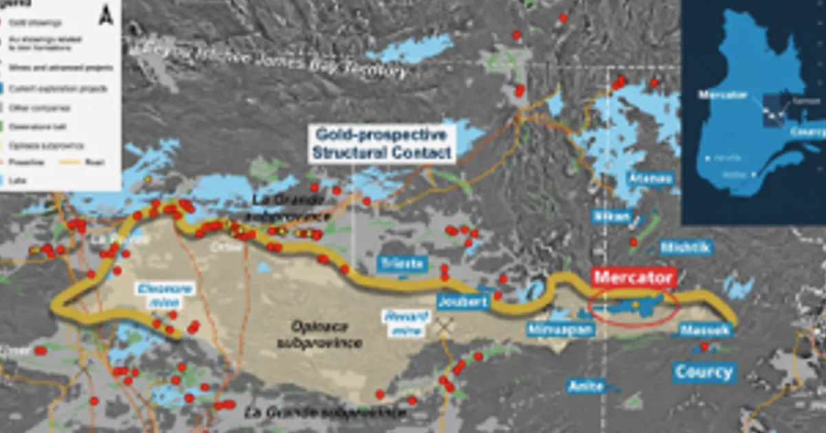 Mercator Gold Project: New Assays Confirm High-Grade BIF Continuity