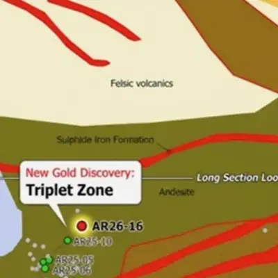 Arya Resources Reports Broad Gold, Silver and Scandium at Twin Zone