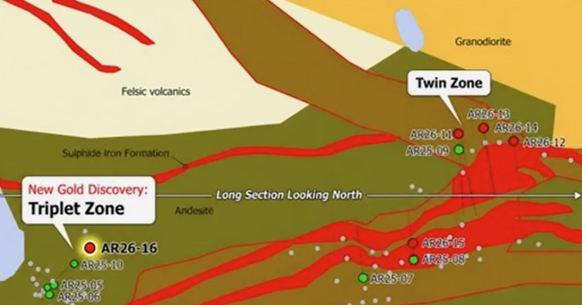 Arya Resources Reports Broad Gold, Silver and Scandium at Twin Zone