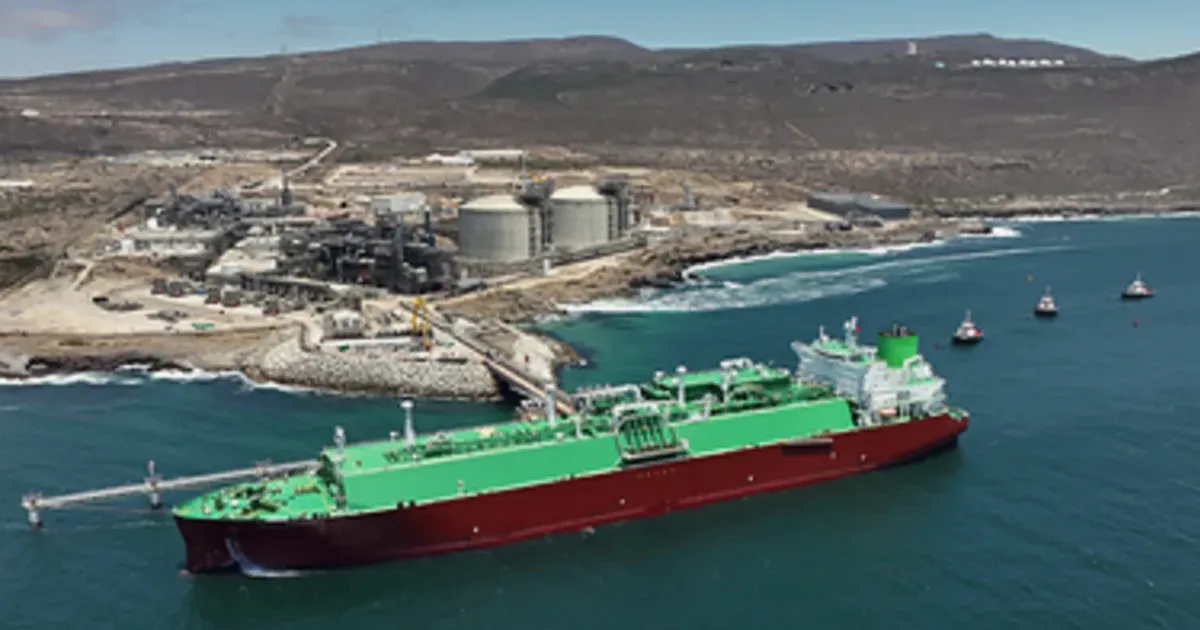 Sempra Infrastructure Ships First LNG Cargo from Mexico Pacific Coast