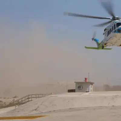Accidente de helicóptero de Aramco en Ras Tanura mata a los 14 a bordo