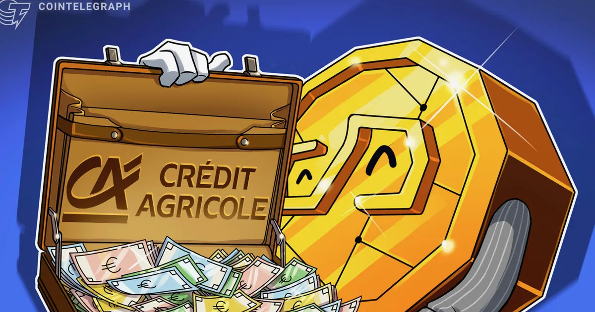 Crédit Agricole launches EURXT euro stablecoin on Ethereum