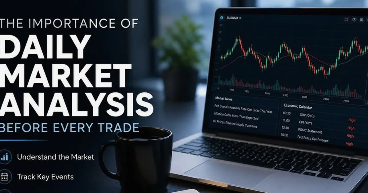 Why Daily Market Analysis Matters Before Every Trade