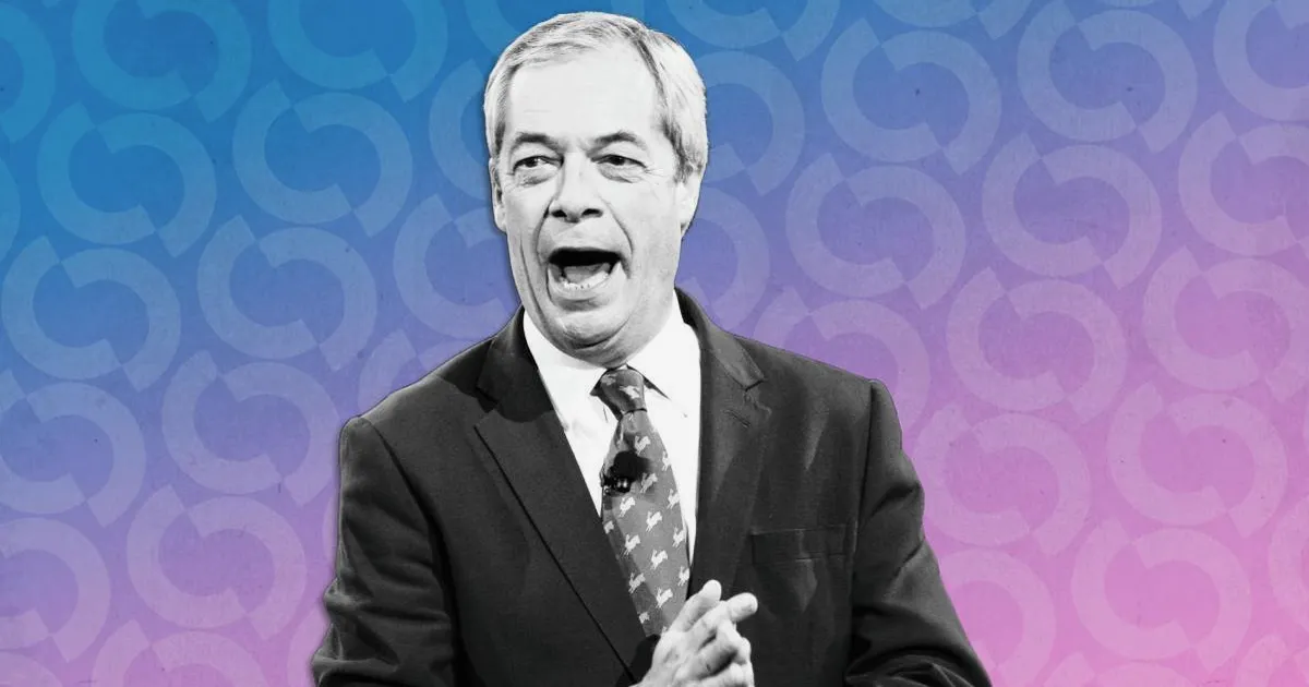 Farage Reported to UK Watchdog Over Crypto Lobbying Claims
