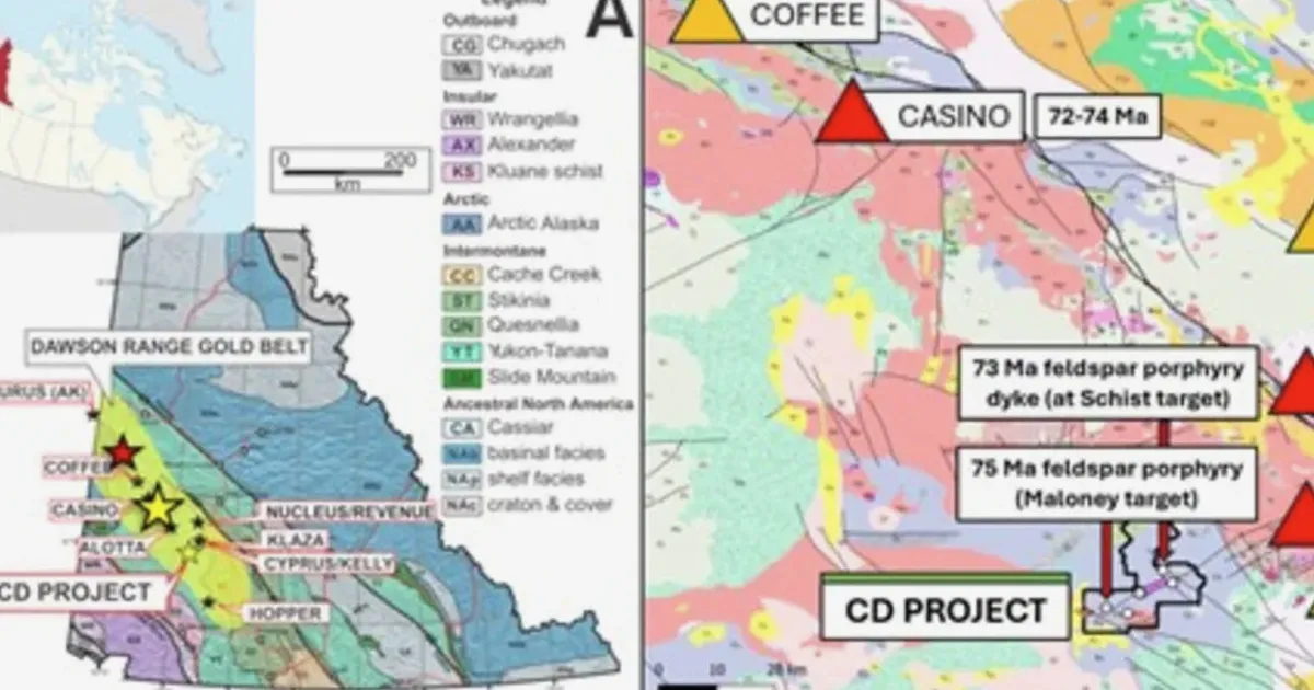 GT Resources Begins Field Work at CD Gold-Copper Porphyry Project in Yukon