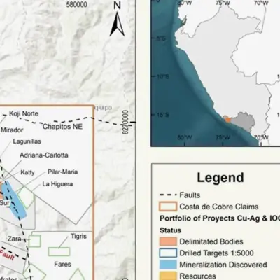 Camino Hits High-Grade Copper at Costa de Cobre in Peru