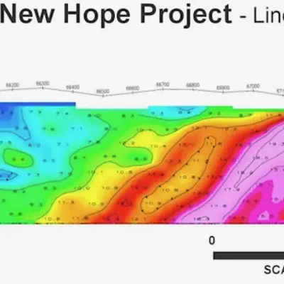 Almadex intercepta mineralização de cobre e expande anomalia IP em New Hope
