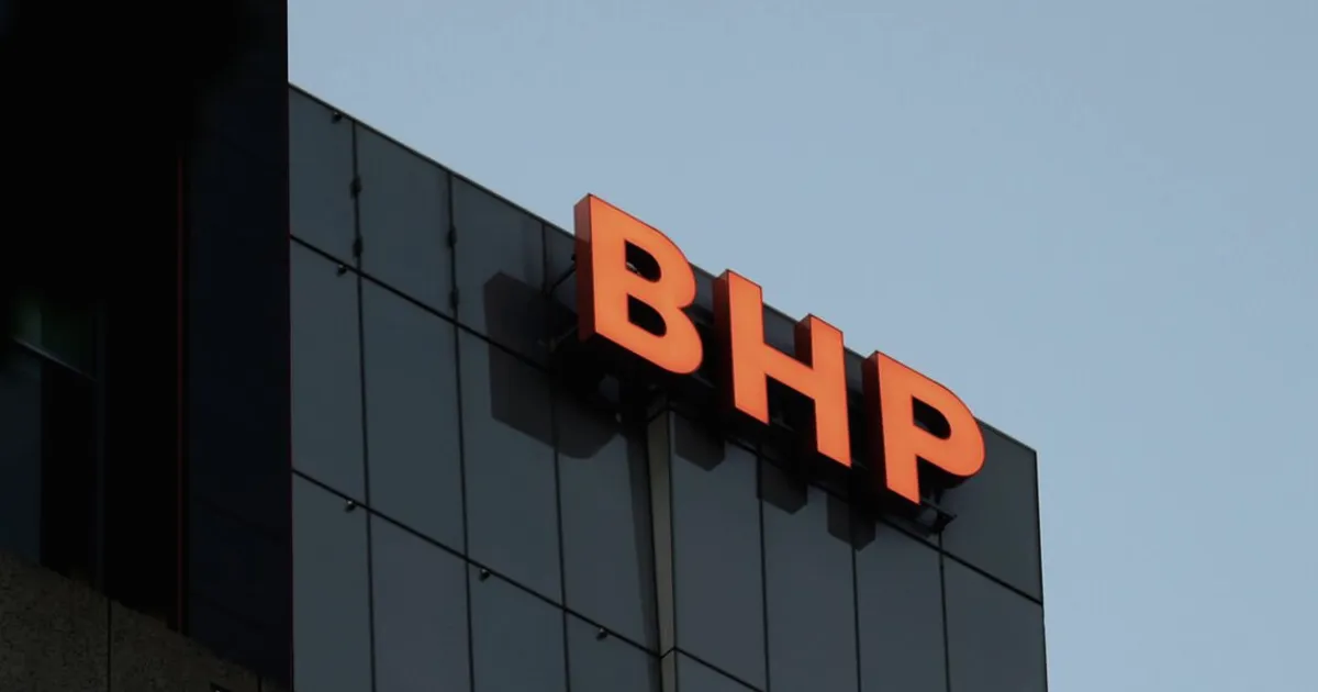 Cổ phiếu BHP giảm sau khi ghi nhận khoản giảm giá 2,3 tỷ USD tại mỏ kali