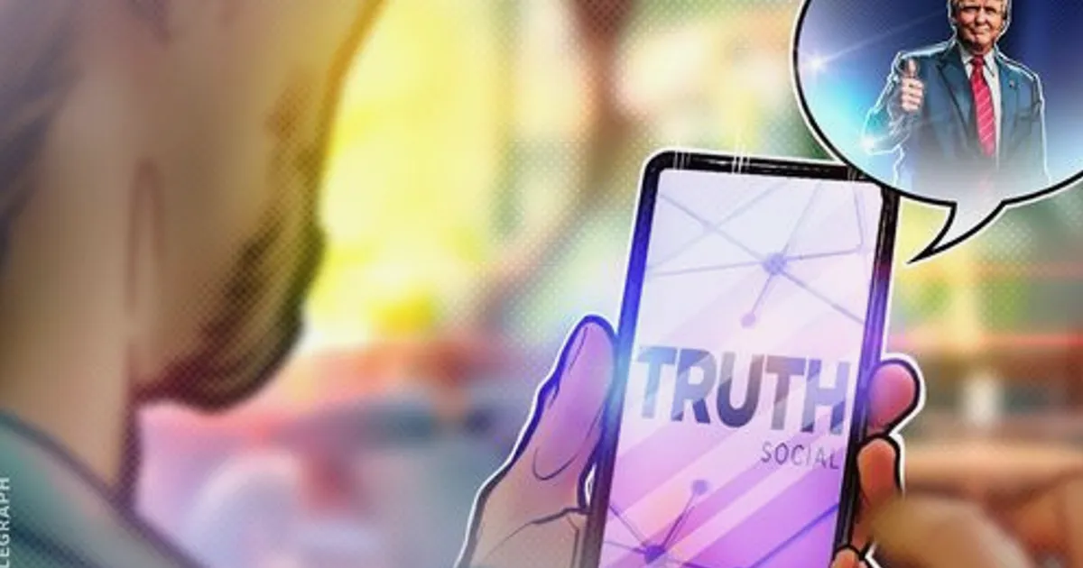 Truth Social retira pedidos de ETF de cripto após mudança de estratégia
