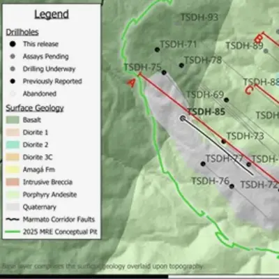 Tiger Gold Hits 98m at 0.9 g/t Au, Including 26.7m at 1.6 g/t at Tesorito