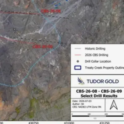 Tudor Gold descubre brecha de plata de alta ley en la zona CBS de Treaty Creek