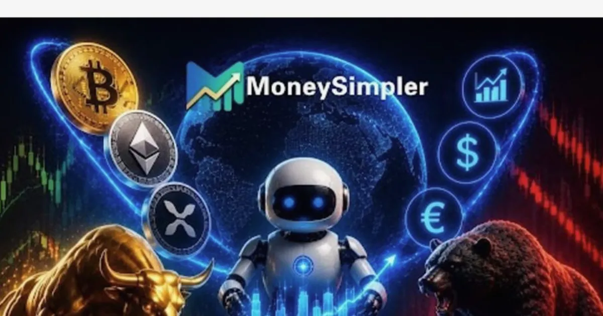 MoneySimpler Launches Free AI Trading Bot for Stock, Crypto and Forex