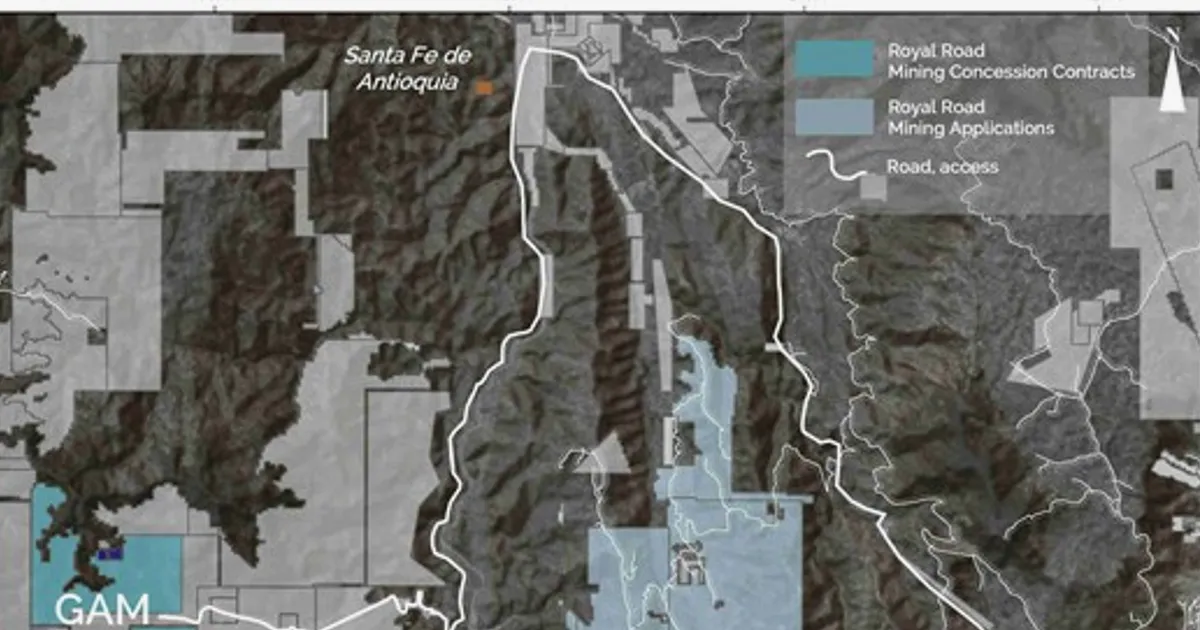 Royal Road Minerals Finds High-Grade Silver-Antimony Veins at Margaritas, Colombia