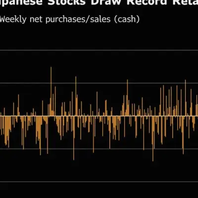 Japan Retail Investors Bought Record Stocks Last Week in Selloff