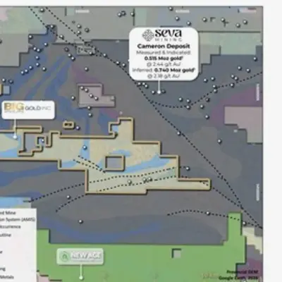 Big Gold Advances Martin Kenty Project Along SEVA Mining's Cameron Deposit Trend