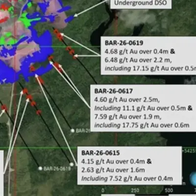 Bonterra Resources Expands Barry Deposit at Depth