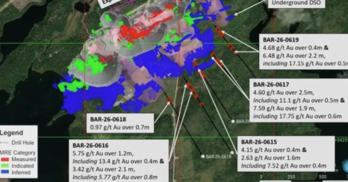 Bonterra Resources mở rộng mỏ Barry ở độ sâu