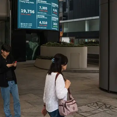 China Stocks in Hong Kong Near Bear Market on Spending Woes
