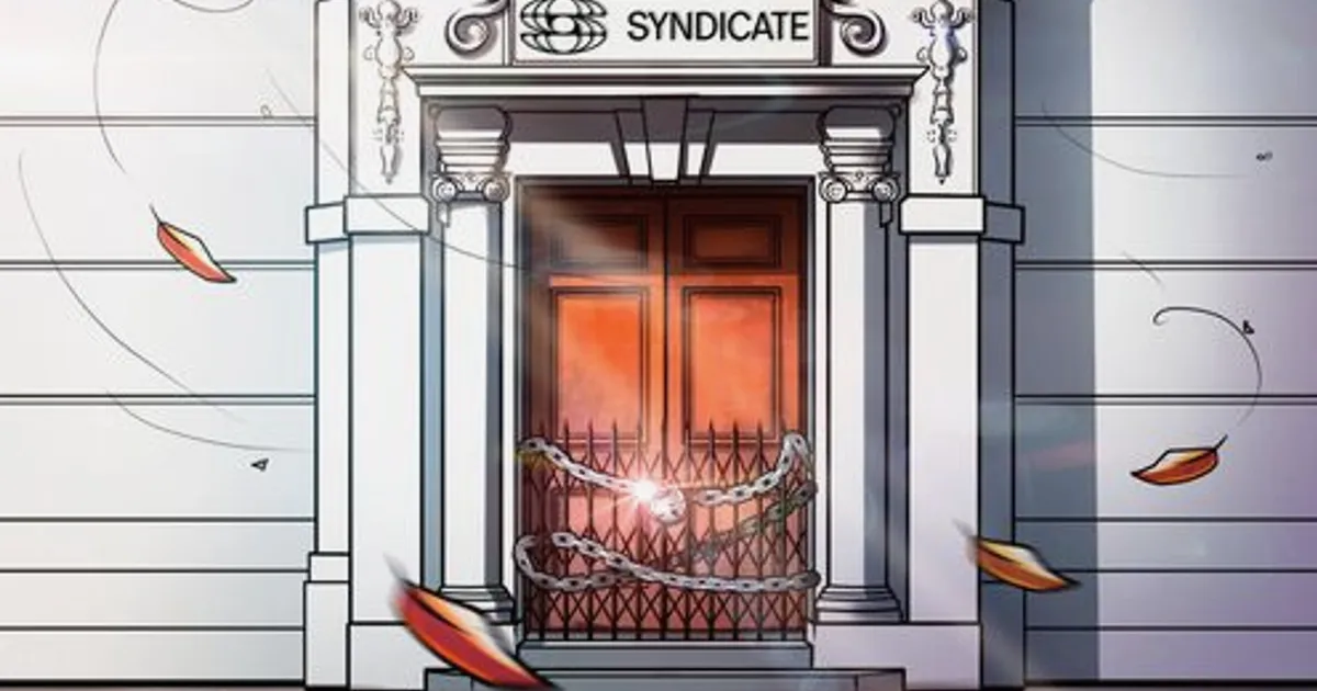 Syndicate Labs ferme après 5 ans, marché rollup en contraction