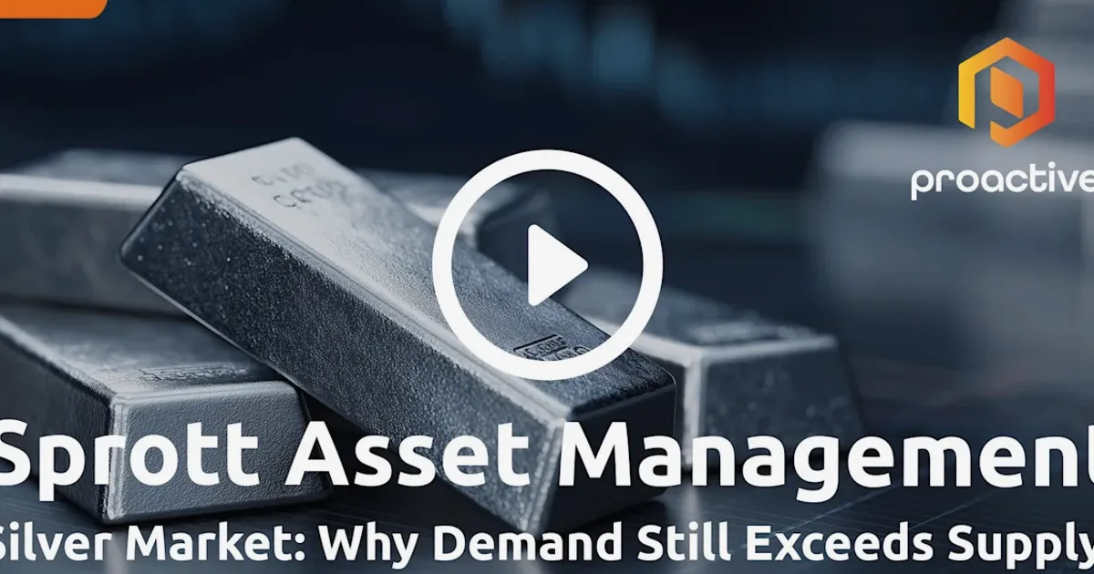 Sprott Sees Strong Long-Term Silver Outlook Despite Recent Price Swings