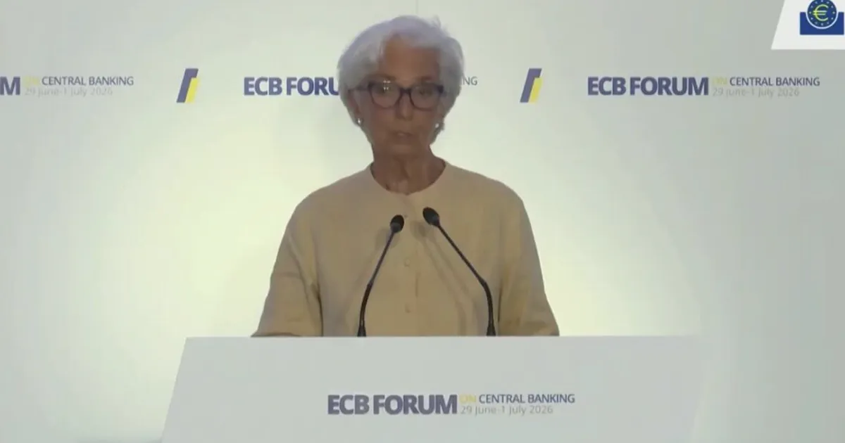 Lagarde affirme que le système bancaire européen est plus résistant aux chocs