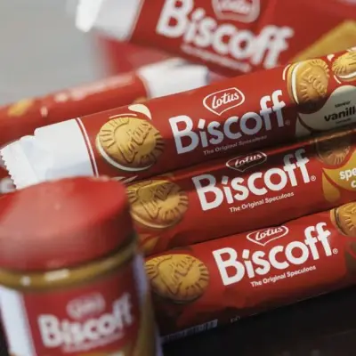 Biscoff Maker Lotus Surges 590% in a Decade, Outpacing Snack Rivals